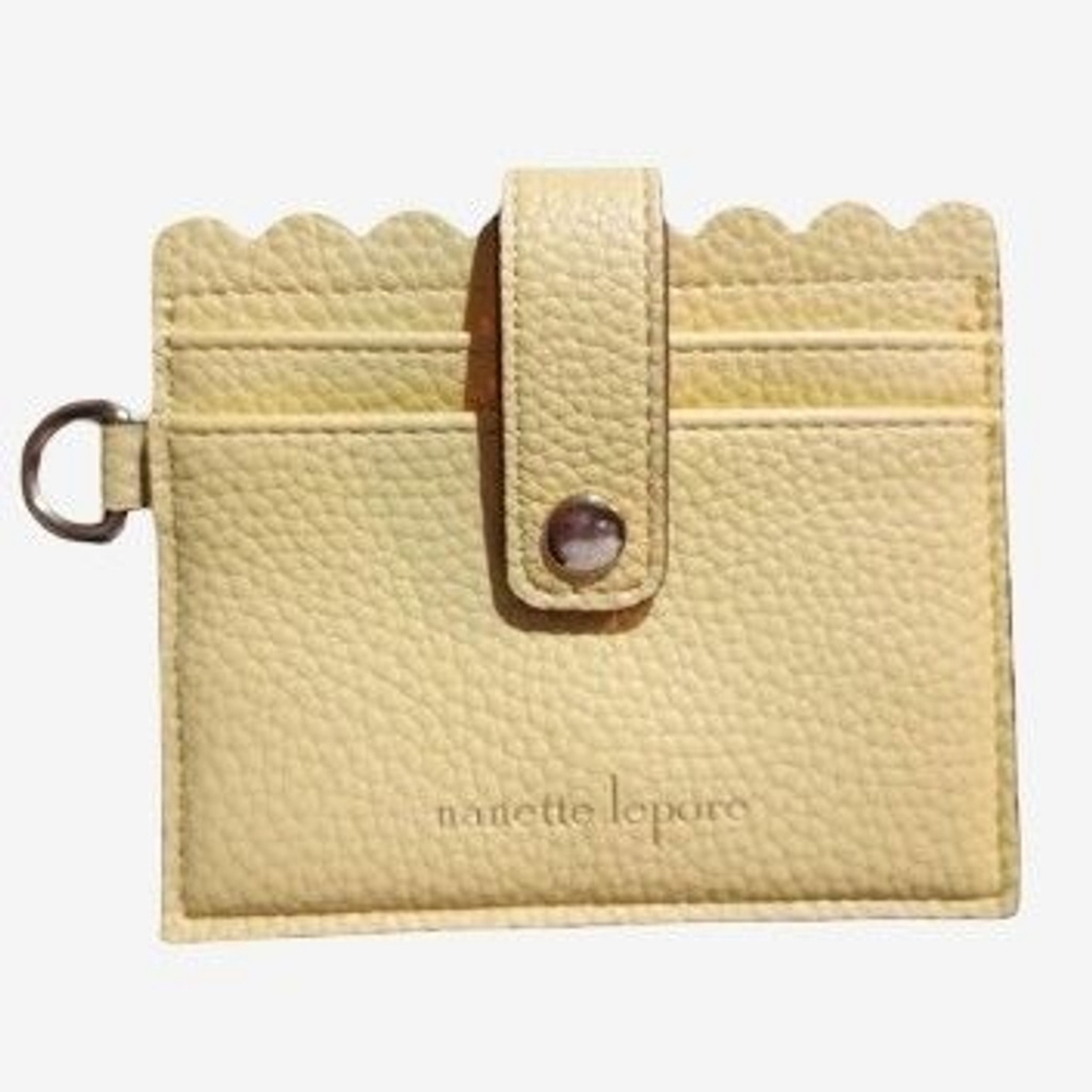 Nanette Lepore Yellow Card Holder